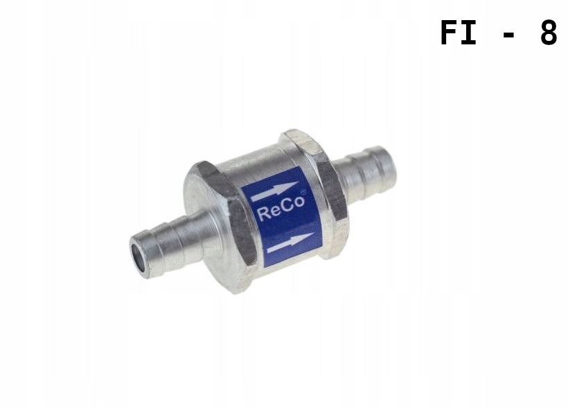 

Zawór Paliwa Zwrotny Jednokierunkowy Alu FI-8