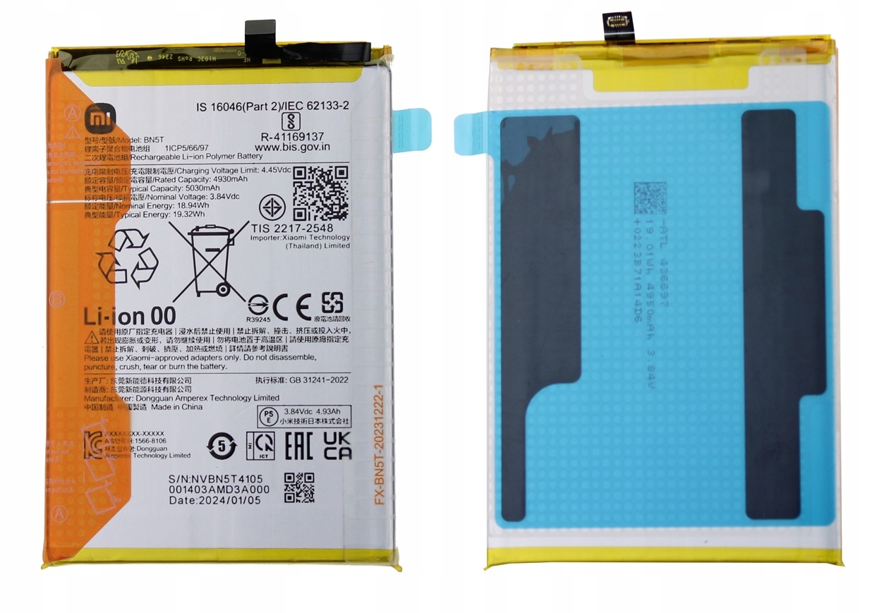 Nowy Akumulator BN5T Xiaomi Redmi 13 4G 24040RN64Y