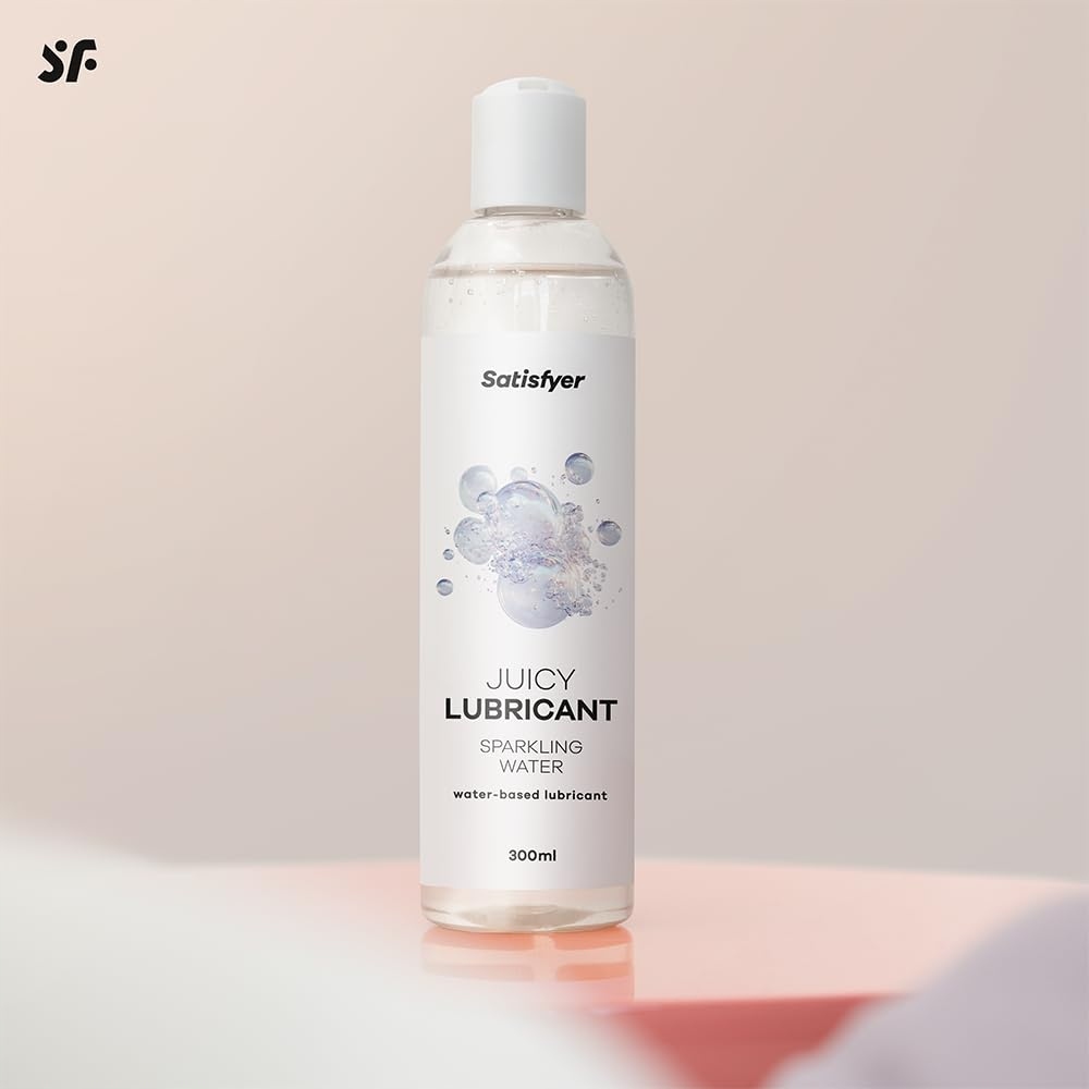 SATISFYER Sparkling Water Lubrykant 300ml Wodny Dla Wrażliwej Skóry — miniatura 8