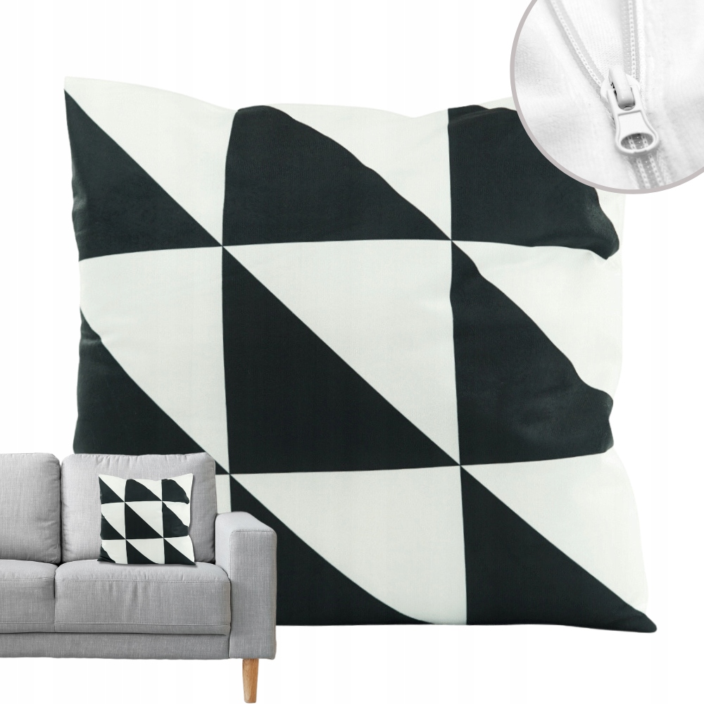 

Dekoracyjna Poszewka Na Poduszkę Nowoczesna 45x45