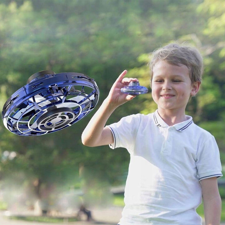 Latający fidget spinner FlyNova Pro Led świeci Bohater brak