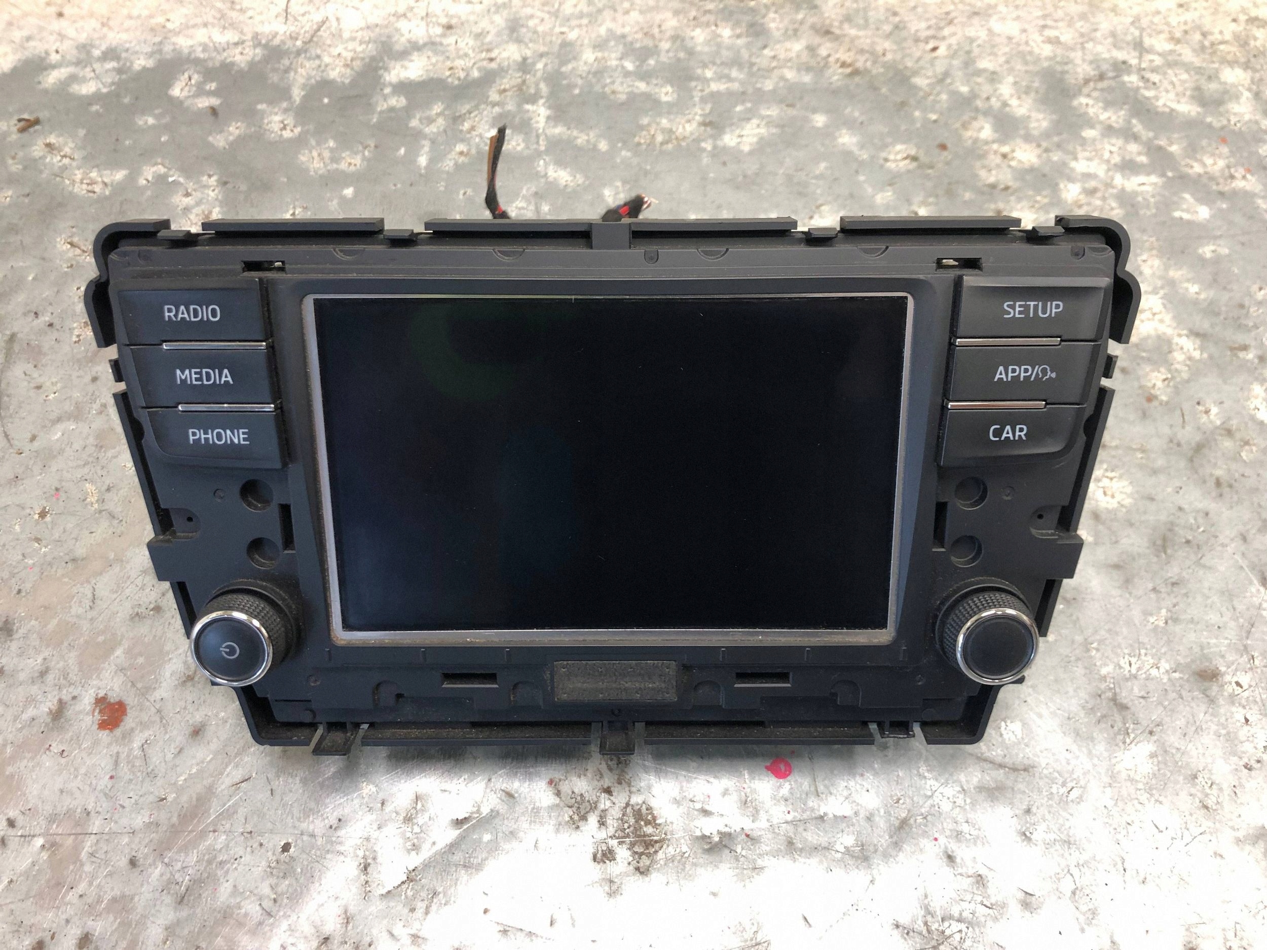 RADIO MIB2GP SKODA RAPID SPACEBACK 5JA035869C