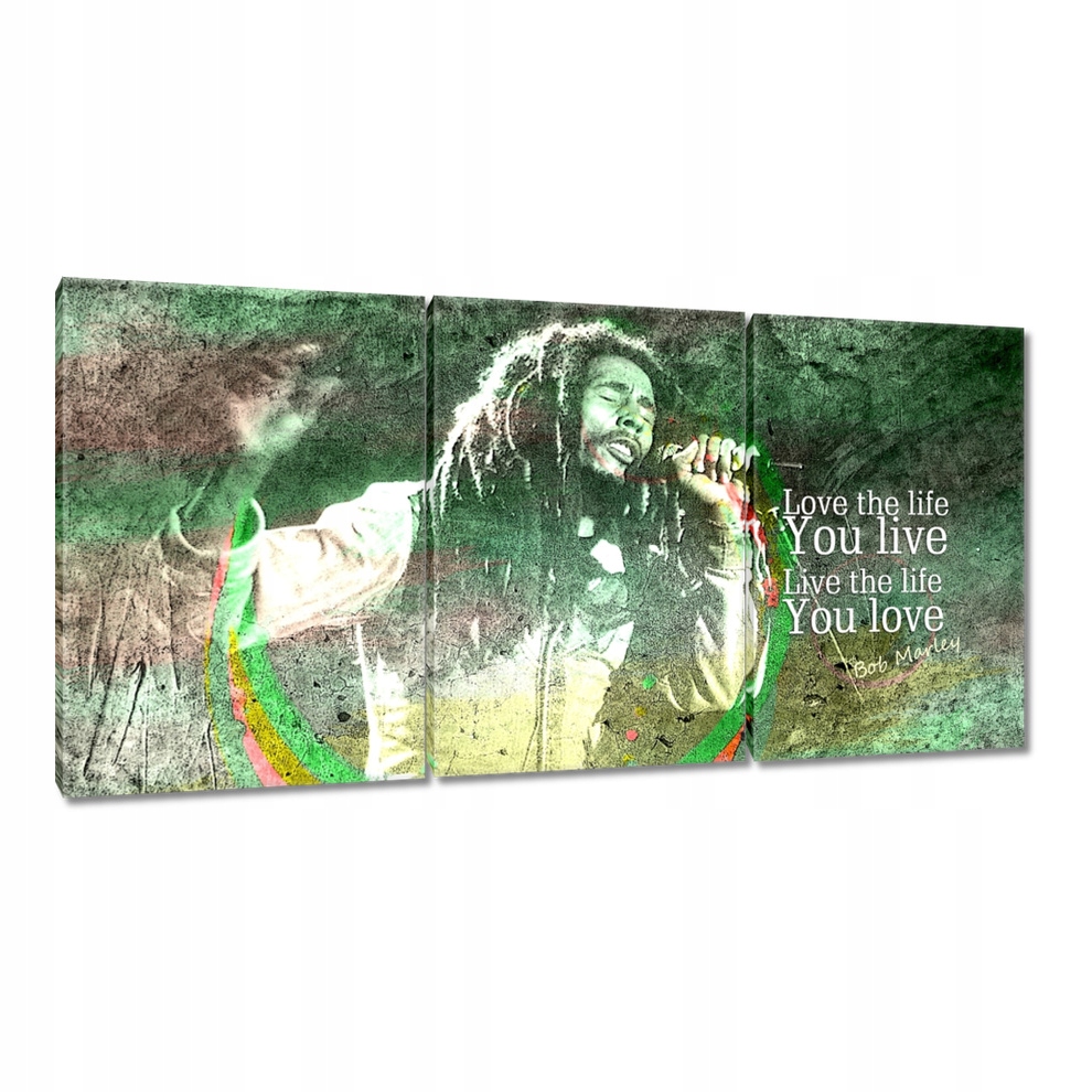 

Obrazy 120x60 Bob Marley na koncercie