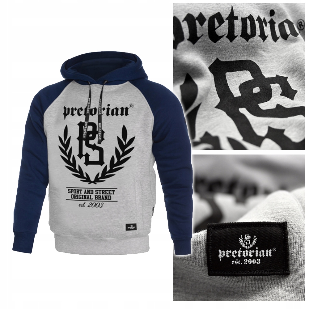

Bluza meska z kapturem Pretorian Sport r.XXL