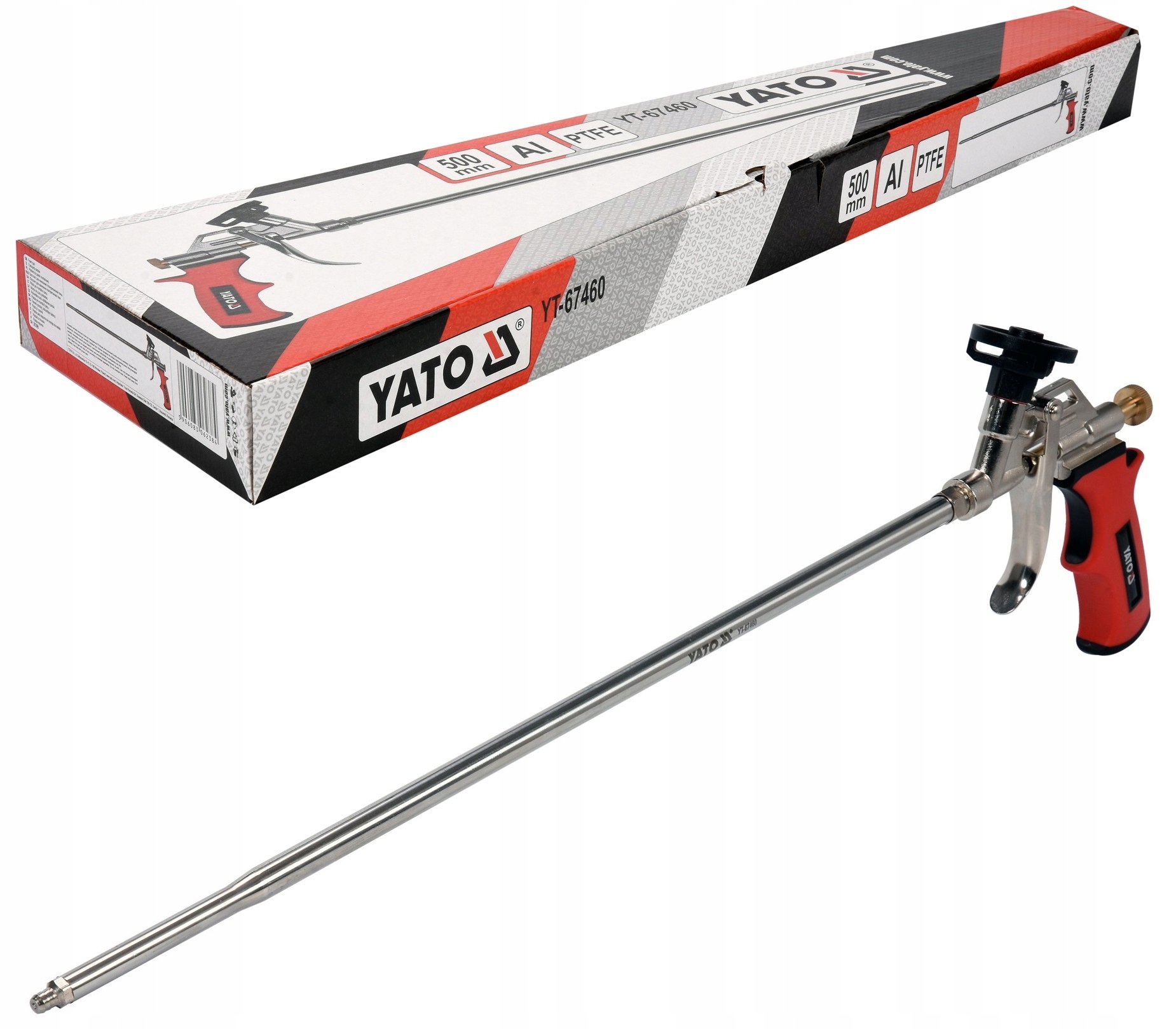 PISTOLET WYCISKACZ DO PIANKI MONTAŻOWEJ DŁUGI PTFE Marka Yato