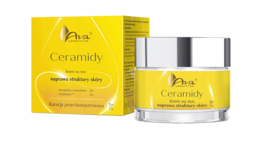 Ava LABORATORIUM_Ceramidy noční krém na opravu struktury pleti 50 ml
