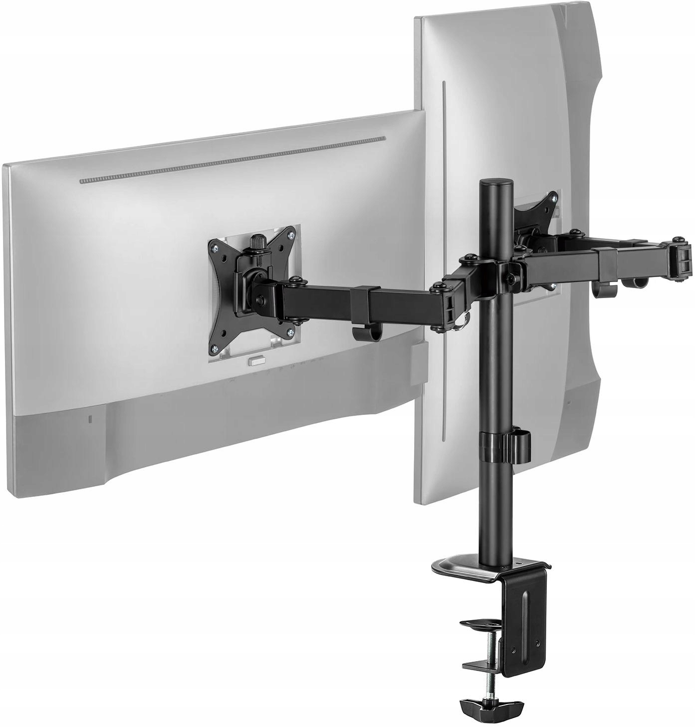 Kloubový stolní držák pro 2 monitory Spacetronik SPA-120