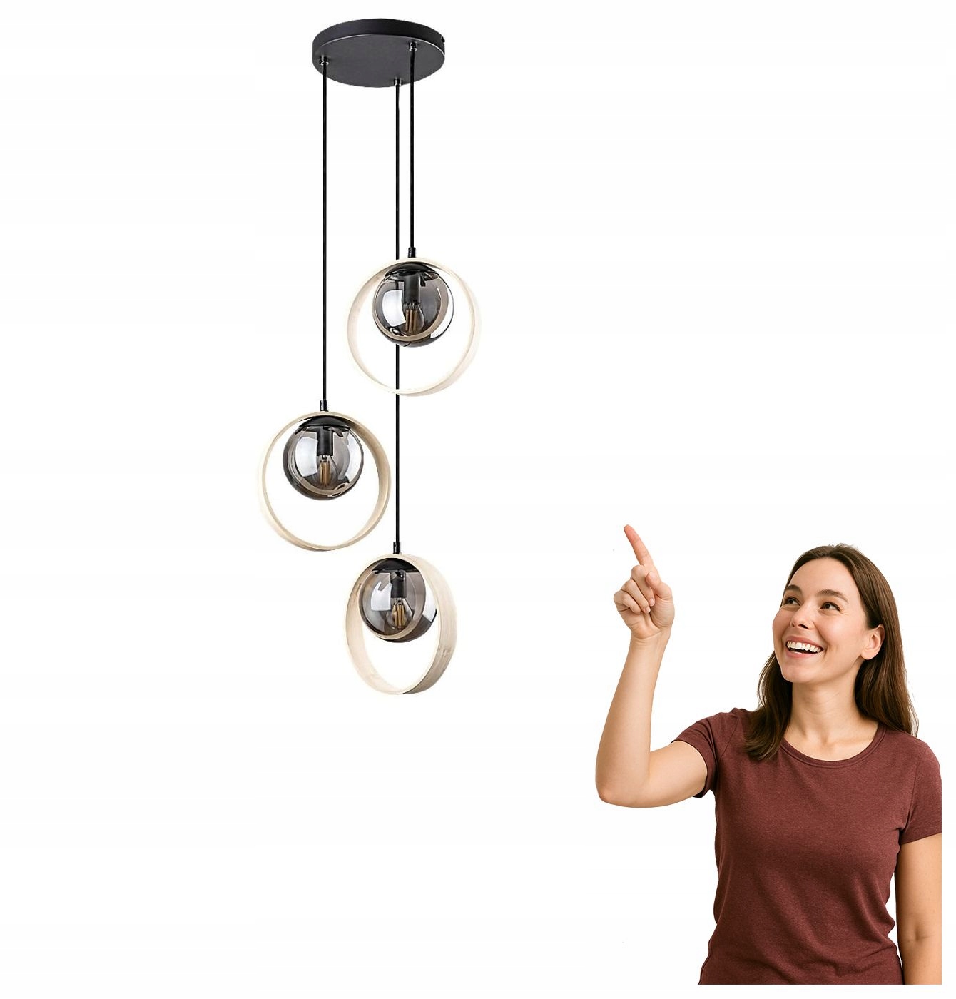 Závěsná lampa Peyton 72063 Rabalux
