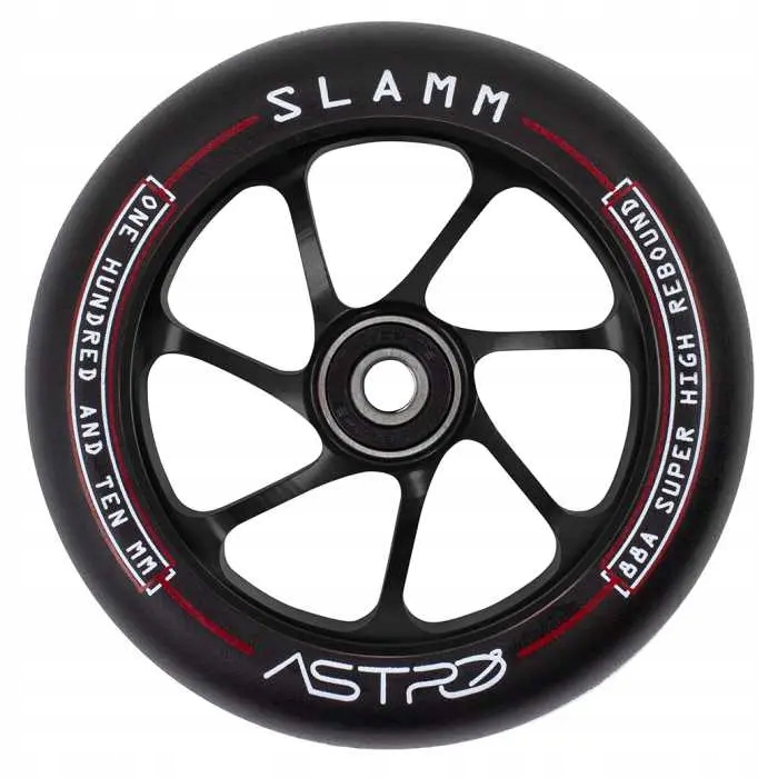 Slamm Astro 110 mm kolečko pro výkonnou koloběžku Black