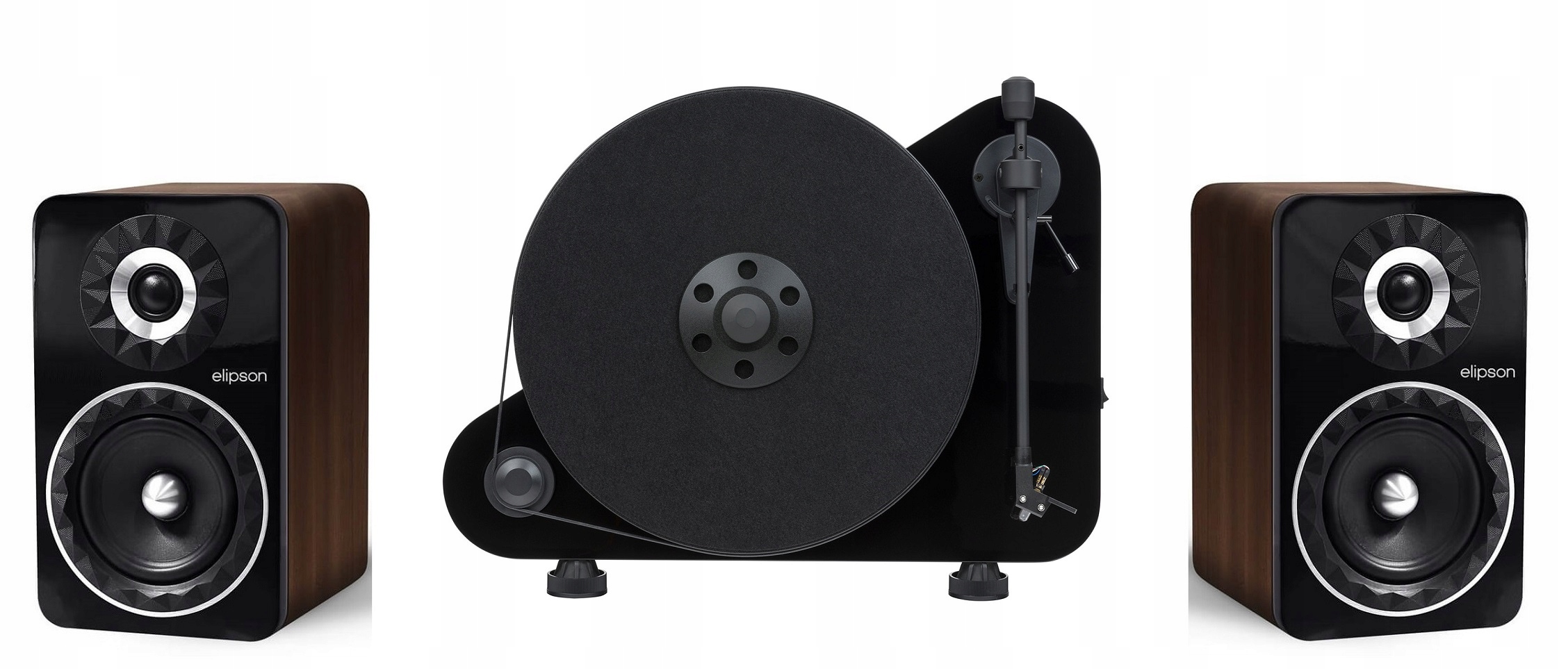 Pro-ject Vt-e Bt Elipson Prestige 6B Bt Stylový Set Pro Hudbu A Desky