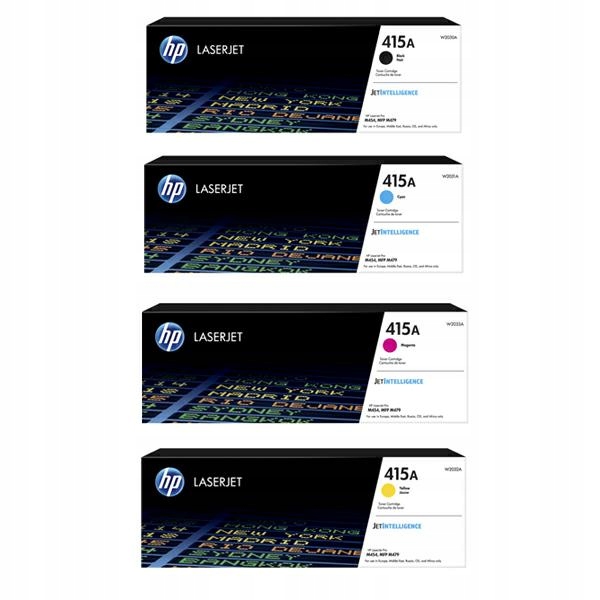 

Zestaw tonerów Hp 415A W2030A W2031A W2032A W2033A