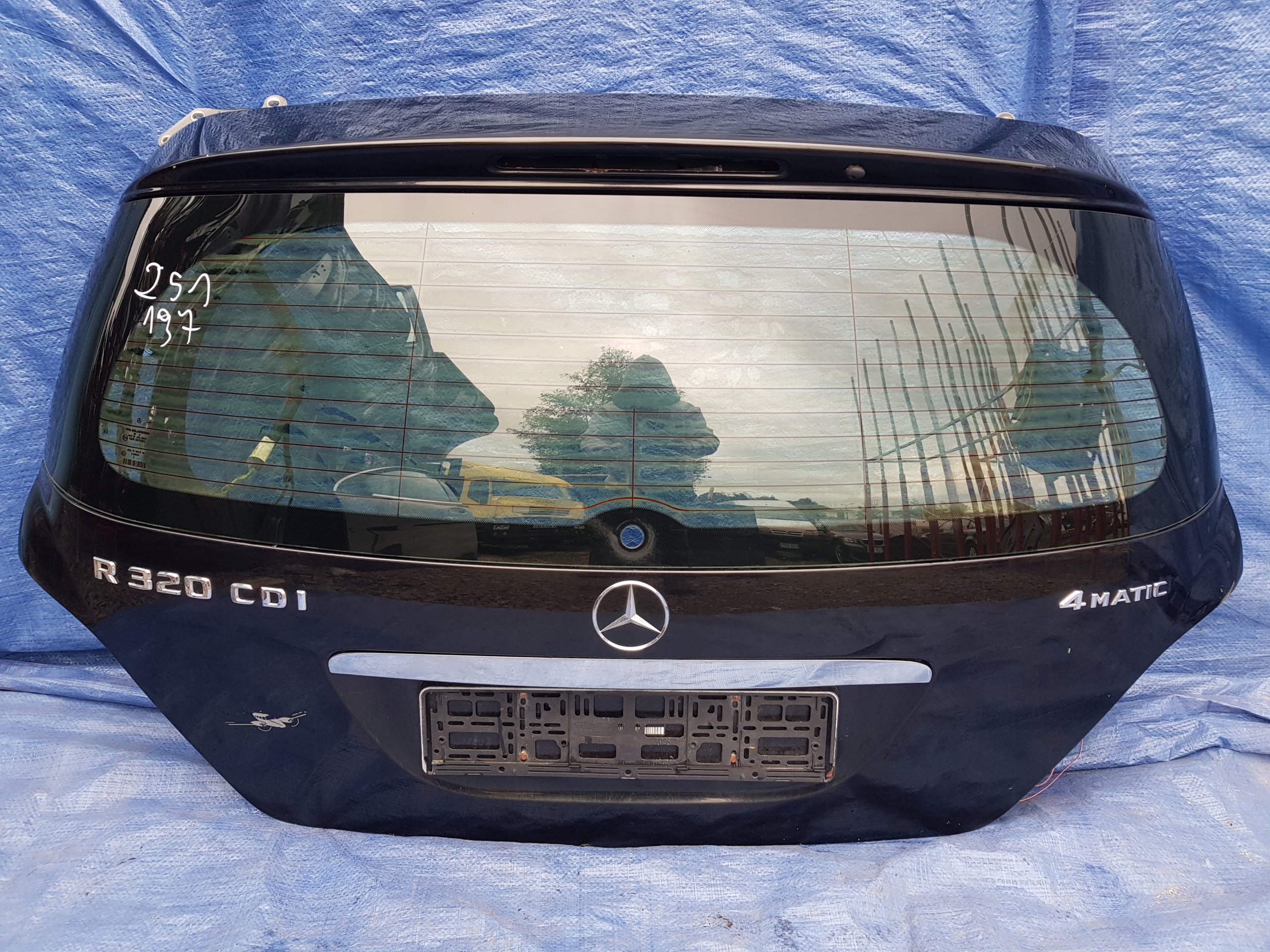 trunk door boot MERCEDES W251 C197 197