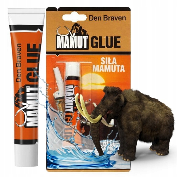 

Klej Montażowy Uniwersalny Mamut Biały 25 ML