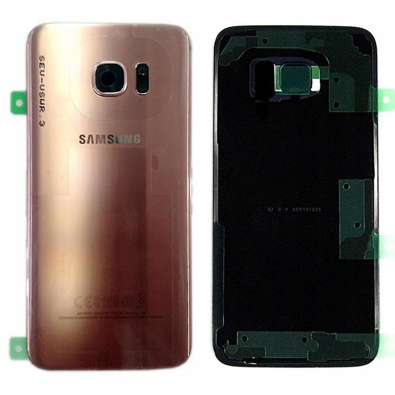 

Org Szyba Klapka Plecki Samsung S7 Edge G935 Pink