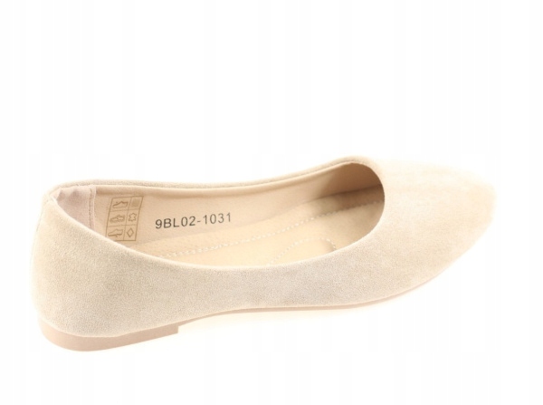 Baleriny Evento beż rozmiar 40 Marka Jezzi