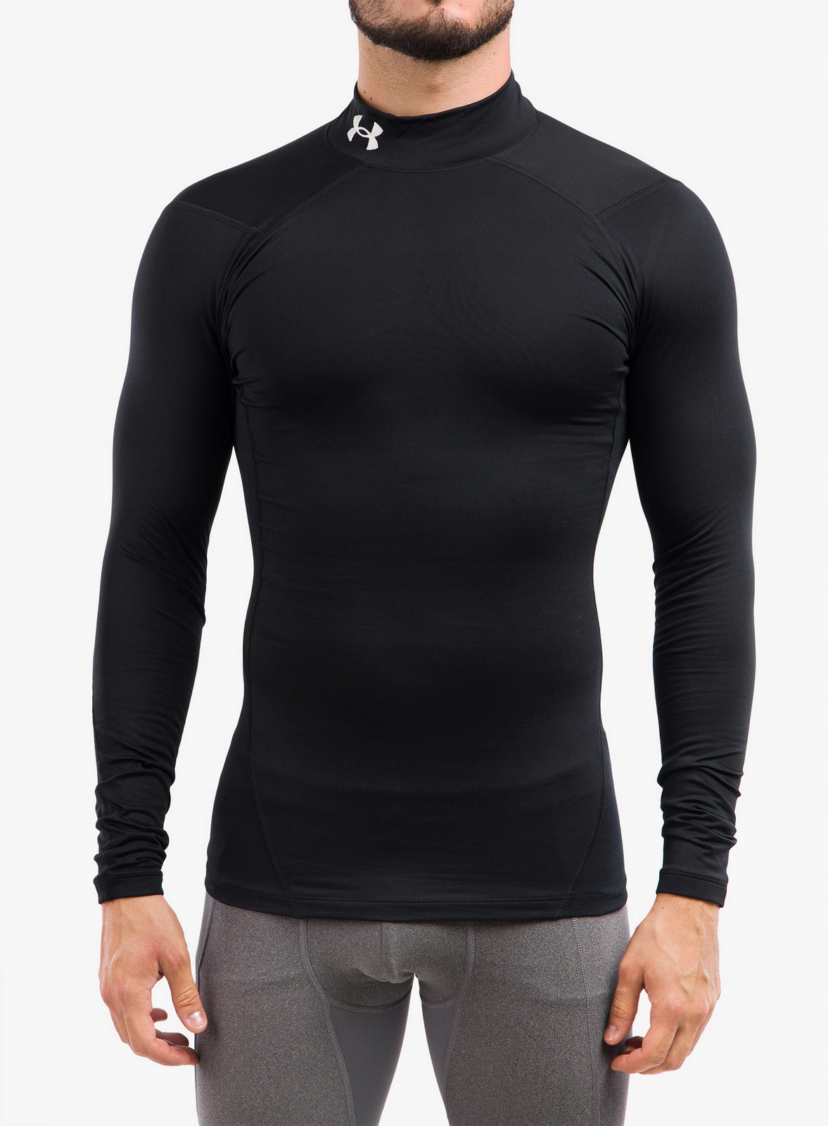 Under Armour Tričko Cg Armour Comp Mock-BLK