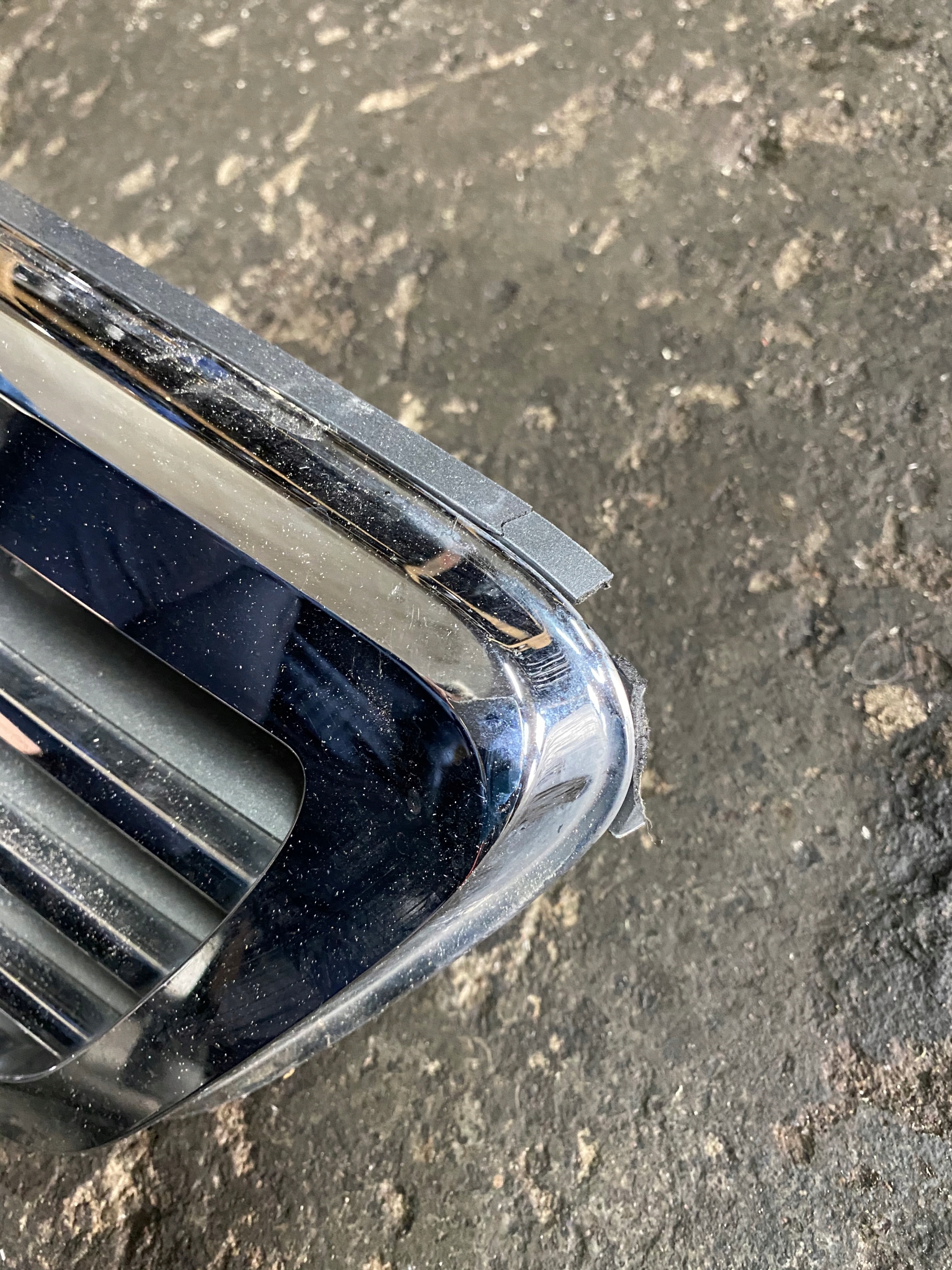 MERCEDES W204 C класс решетка радиатора