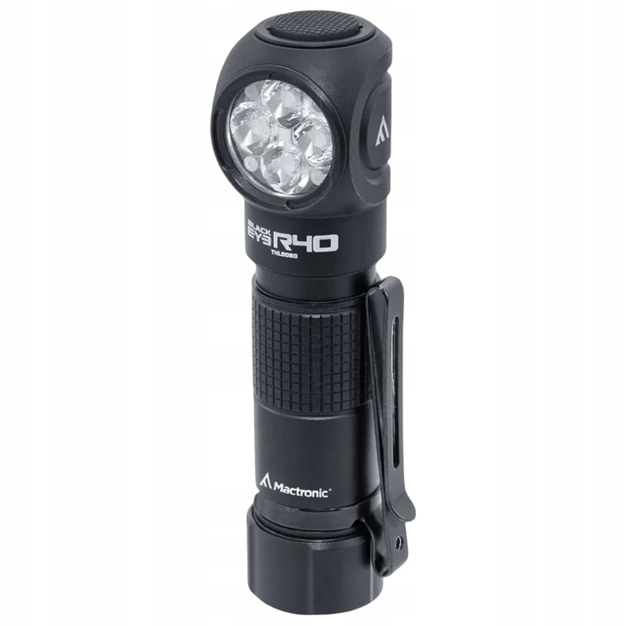 Čelovka a úhlová svítilna Mactronic Black Eye R40 – 4000 lumenů