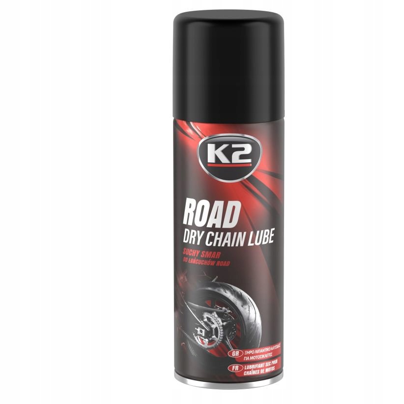 Suchy smar do łańcuchów K2 W143 400 ml ochrona przed korozją