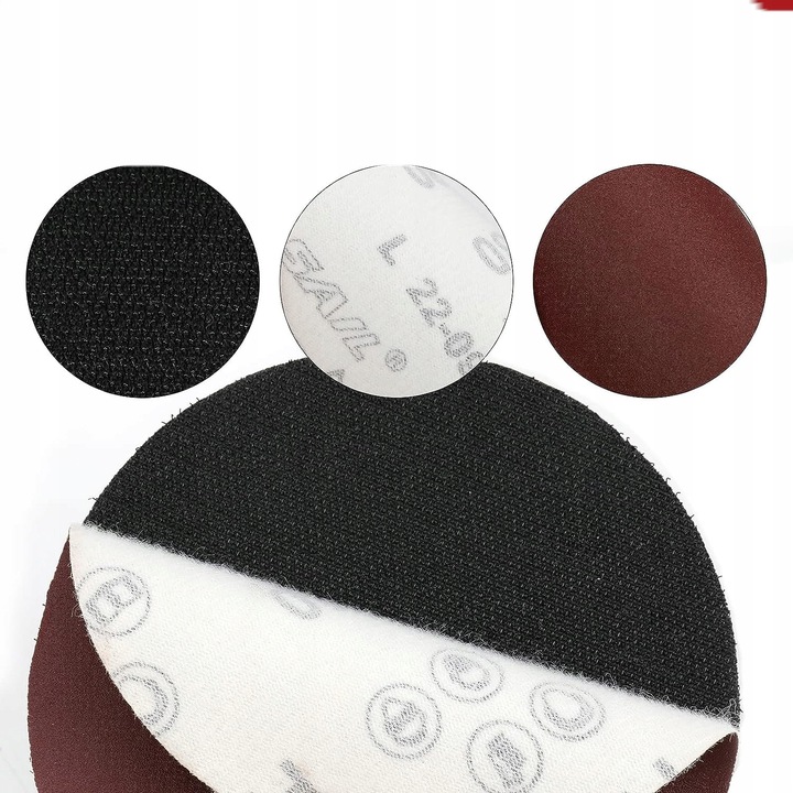 DYSK CZEPNY SZLIFIERKA WIERTARKA 125 TALERZ SZLIFIERSKI ADAPATER TRZPIEŃ Marka Falon-Tech