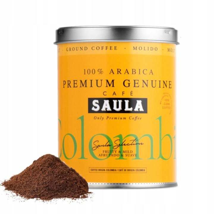 Levně Mletá Káva 100% Arabica Saula Colombia 250 g