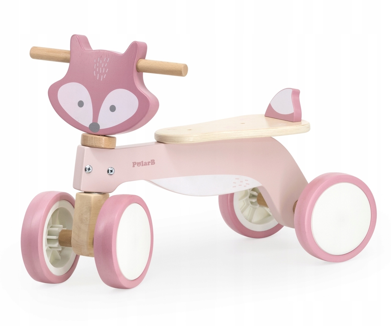 Viga 44240 PolarB Drewniany jeździk Lisek