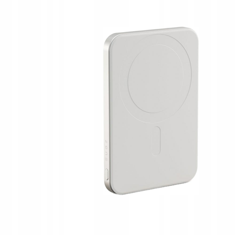 Powerbank Zens Pro 1 Slim MagSafe Qi2 15W Usb-c 5000 mAh biały