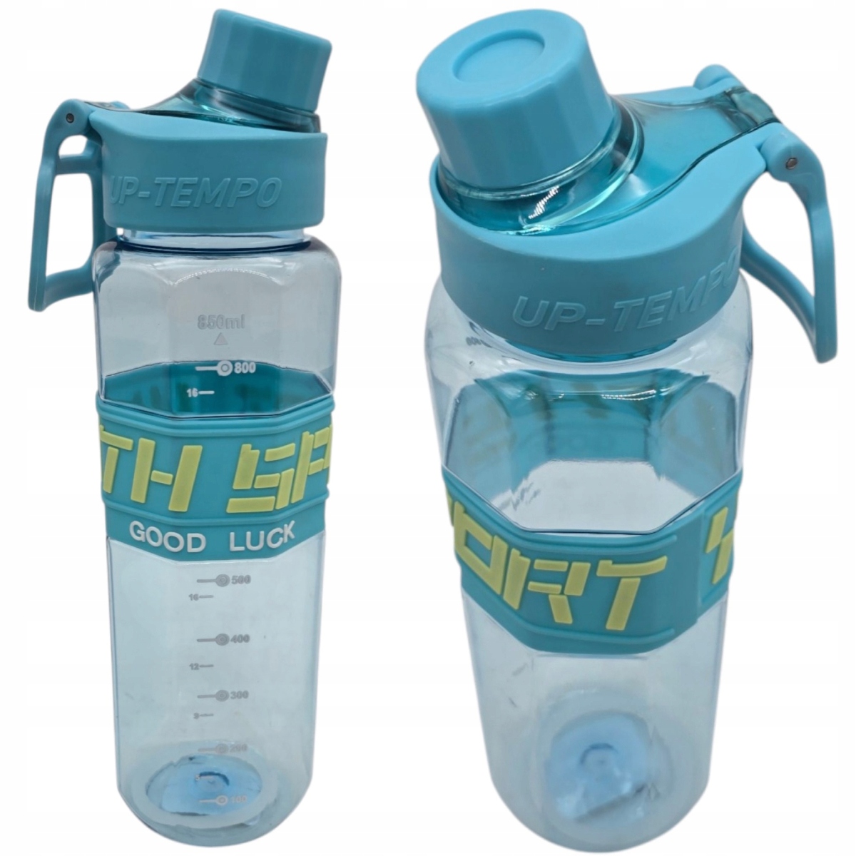 Butelka Bidon Na Wodę Sportowa Z Miarką Wytrzymała 850 ML