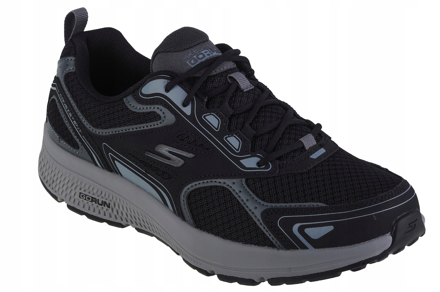 Męskie sneakers Skechers Go Run 220034-BKGY r.46