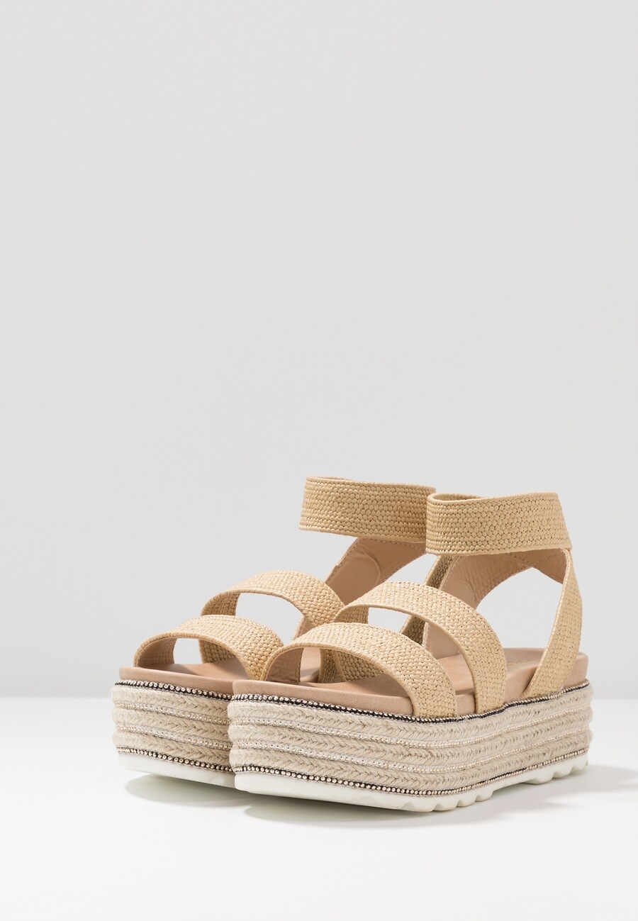 TATA ITALIA DAMSKIE ESPADRYLE PLATFORMA 40 1FLS Zapięcie wsuwane
