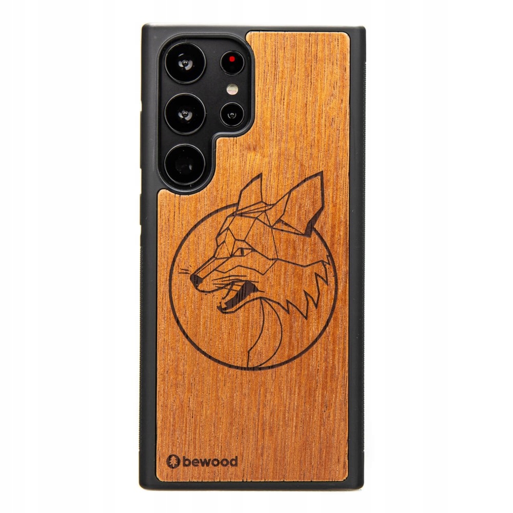 Pouzdro Bewood pro Samsung Galaxy S23 Ultra Lis Merbau