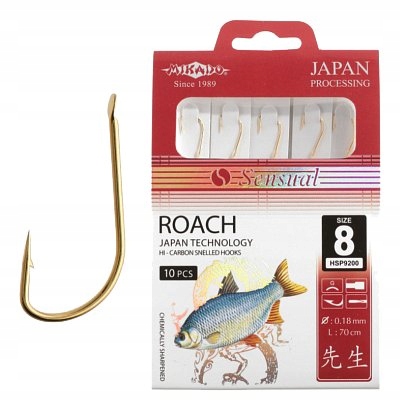 

Haczyki Z Przyponem Mikado Sensual Roach Hak 10