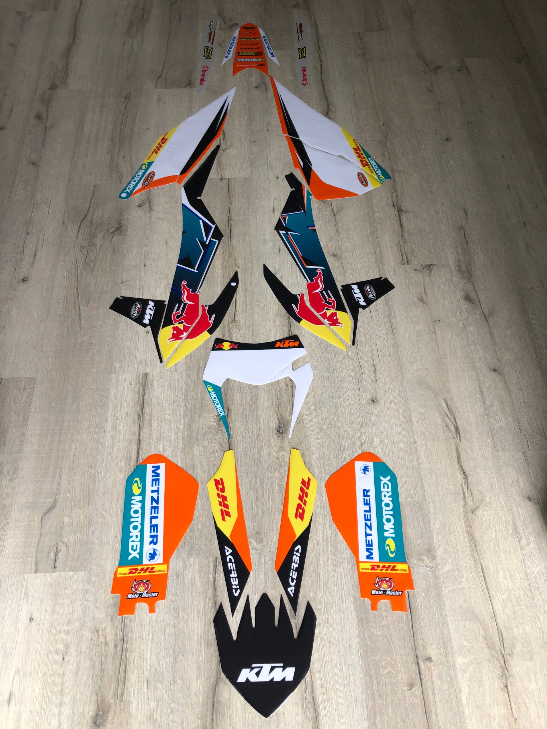 Ktm Exc Excf 20-23 Dhl fólia Italia Cubamoto