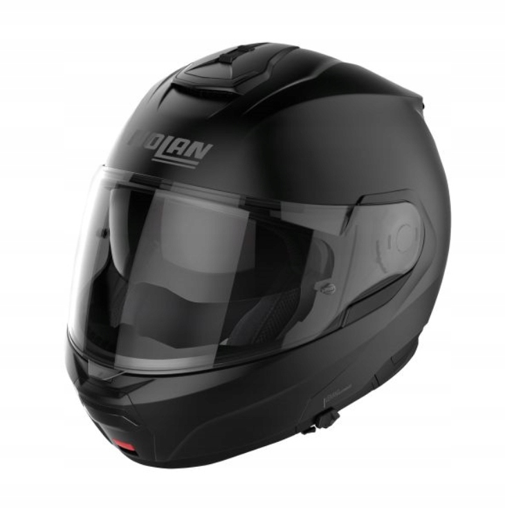 Moto prilba čeľusťová Nolan N100-6 Classic N-com 10 čierna matná XXL