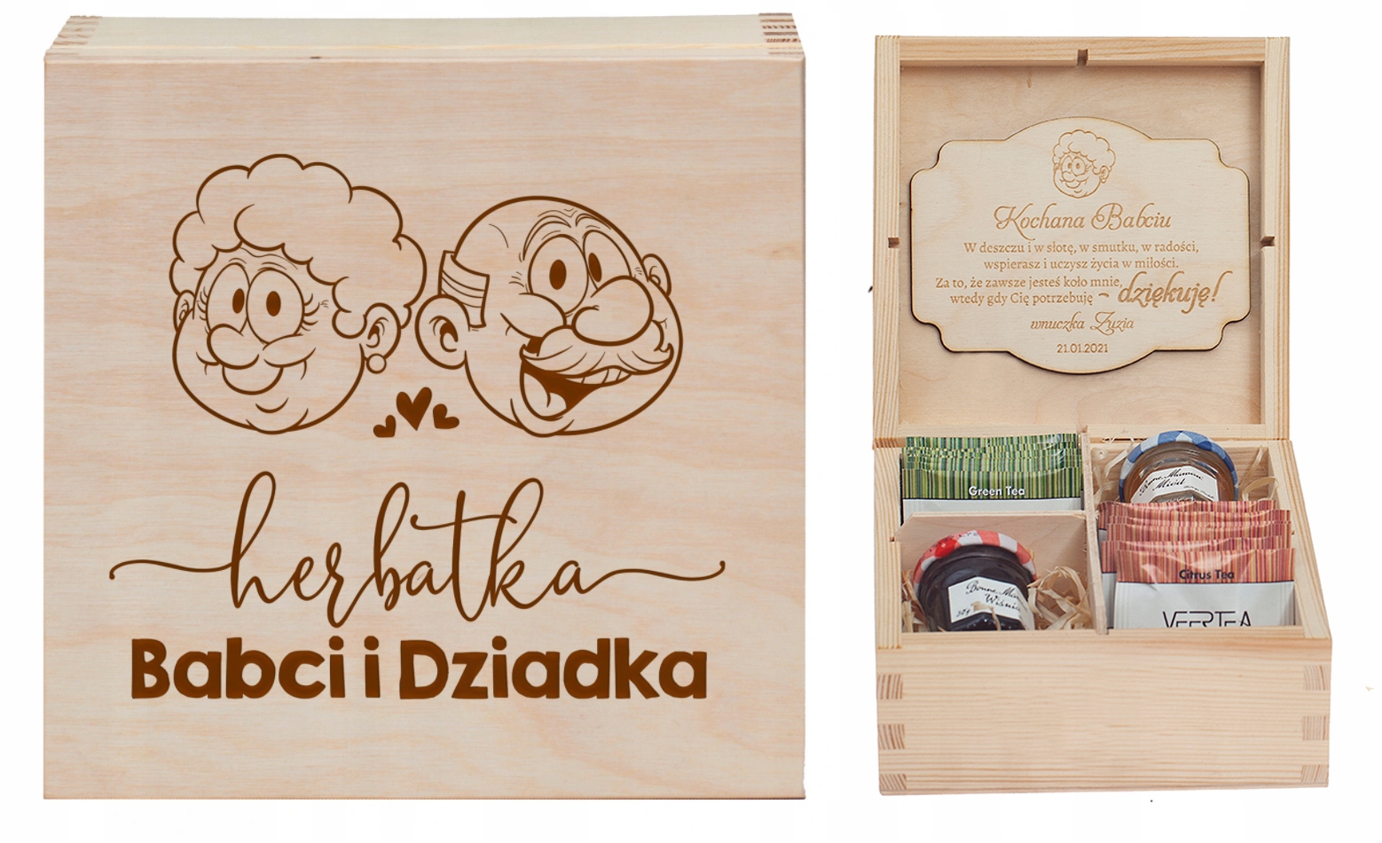 

na Dzień Babci i Dziadka Herbaciarka G14