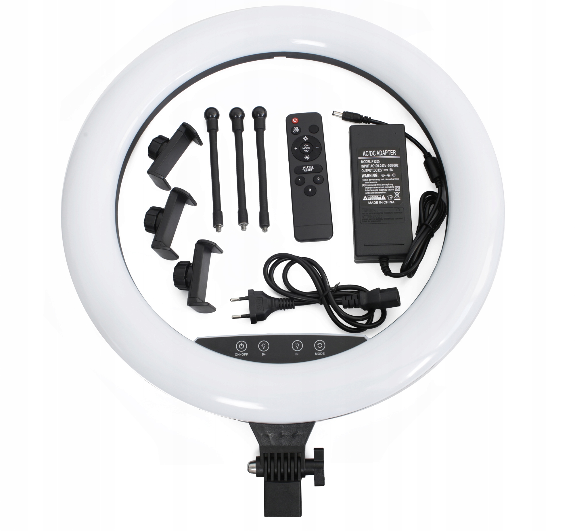 LAMPA PIERŚCIENIOWA LED RING MAKIJAŻ STATYW SELFIE Źródło światła LED