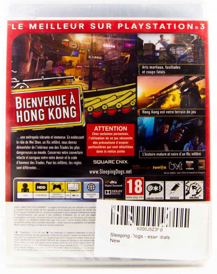 Sleeping Dogs ANG PS3 Nowa Tematyka gry akcji