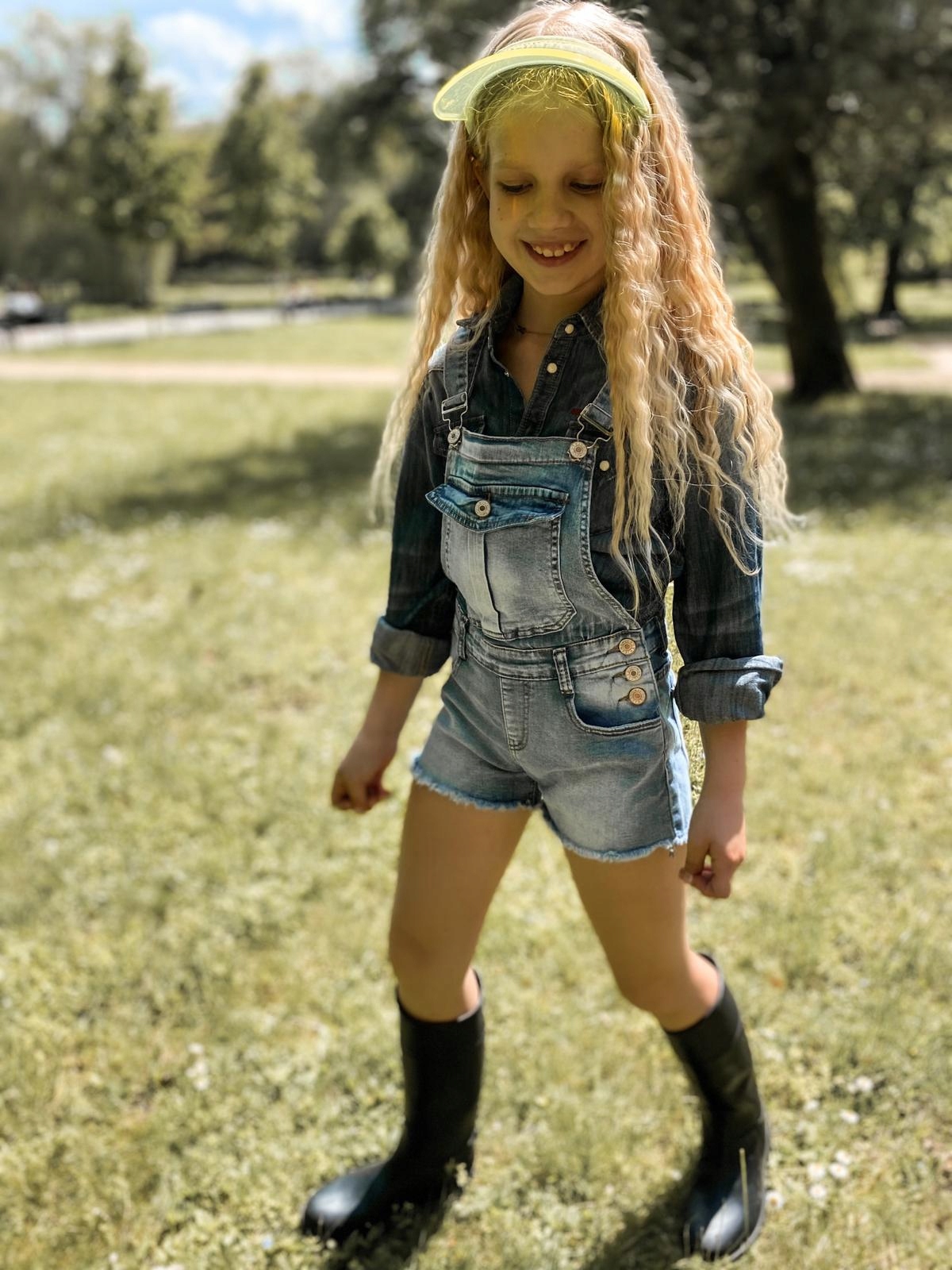 

Ogrodniczki Jeansowe Dziewczynka 10 Lat