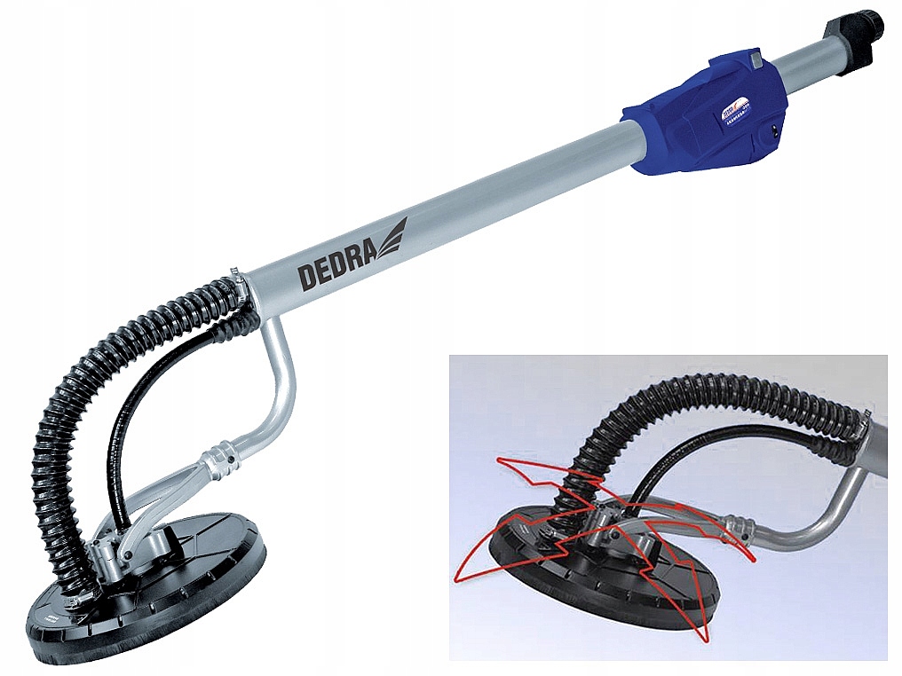 DEDRA DED7748 SZLIFIERKA DO GIPSU GŁADZI żyrafa FV Marka Dedra