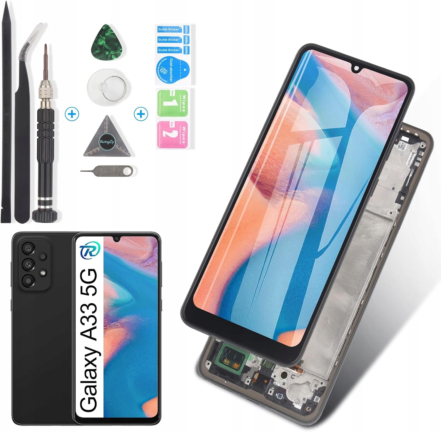 EKRAN DO Samsung Galaxy A33 5G A336B LCD WYŚWIETLACZ UŻYWANY