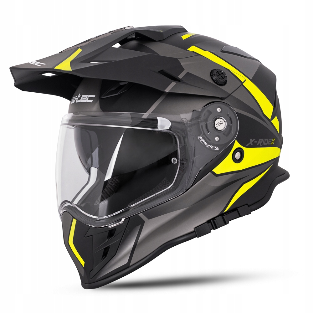 Kask Motocyklowy 3W1 W-tec Valso Graphic Enduro Cross Integralny XL (61-62)