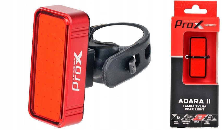 Lampa tył Prox Adara II 50 lm Usb Cob Led
