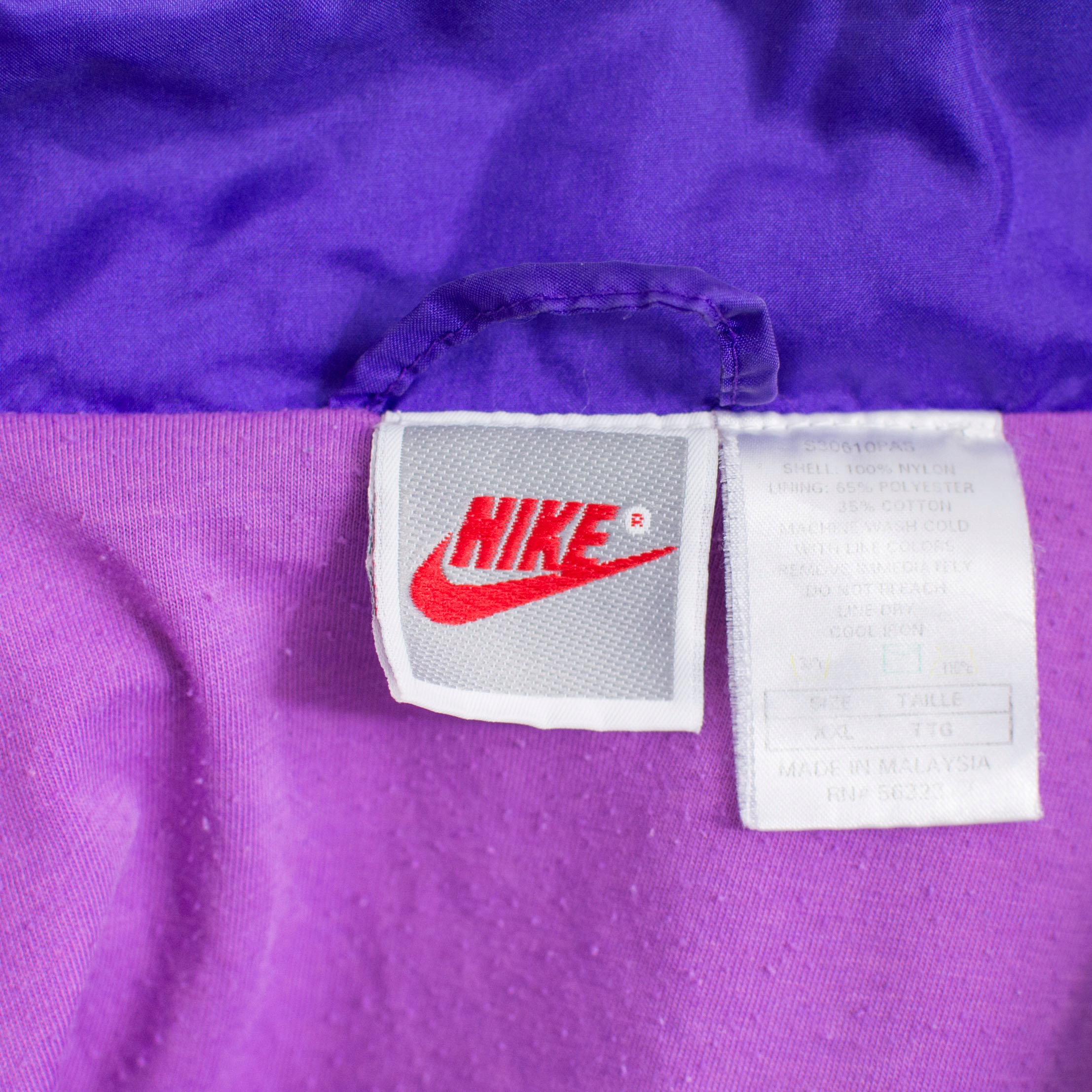 NIKE kurtka VINTAGE wiatrówka sportowa dresowa lata 90's unisex XL