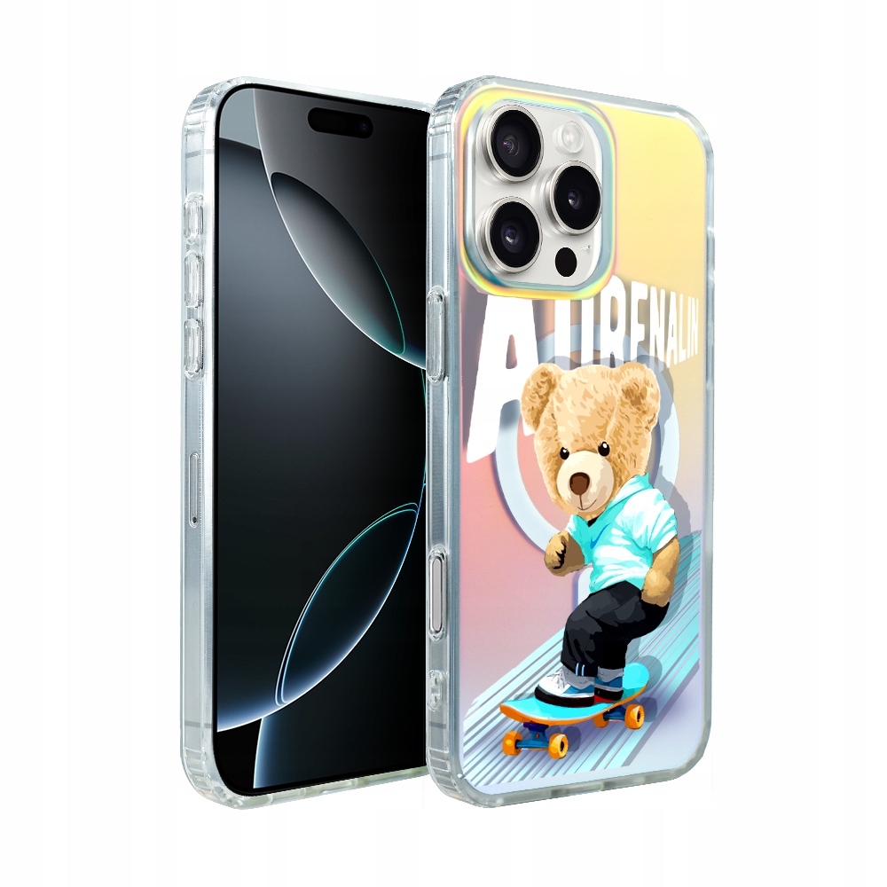 Pouzdro pro iPhone 16 Pro Ibizu s MagSafe, měnící barvu, skateboard