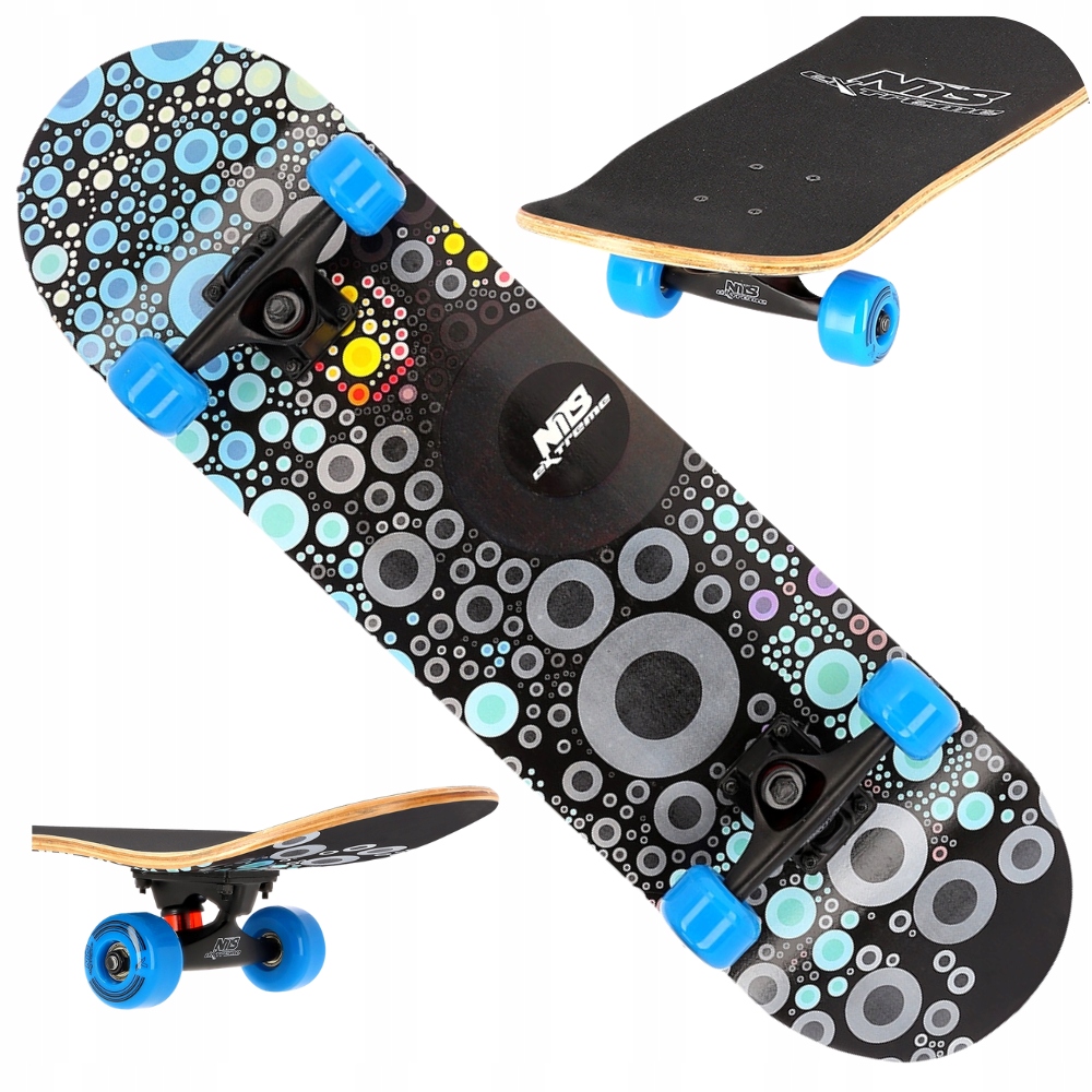 Deskorolka Klasyczna Kompletna Deska Skateboard Dla Dziecka ABEC-7 Spot