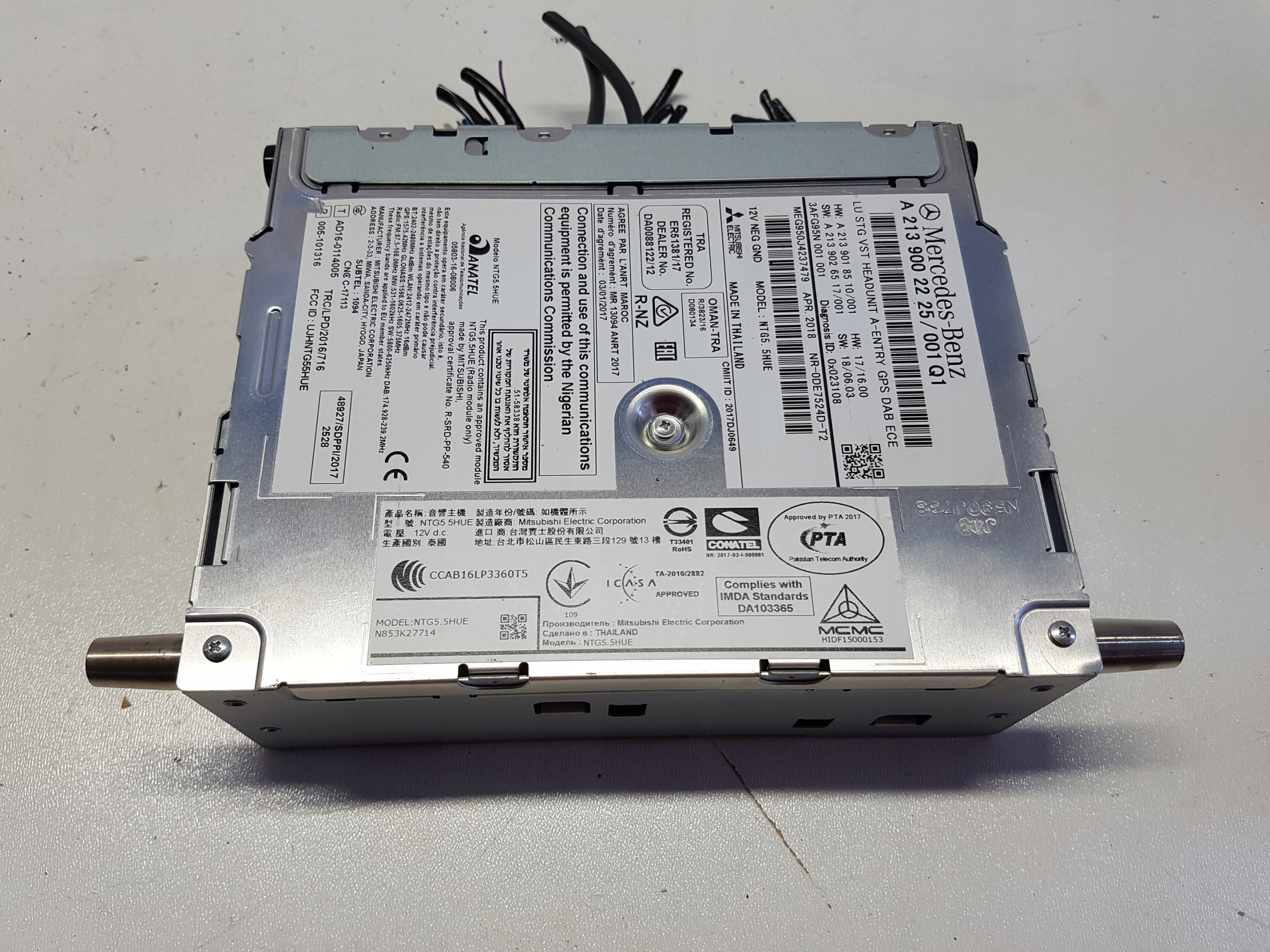 MERCEDES W213 LIFT Modul nawigacji GPS command