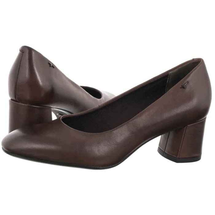 Dámské kožené lodičky Tamaris Hnědé 1-22437-47 350 Mahogany