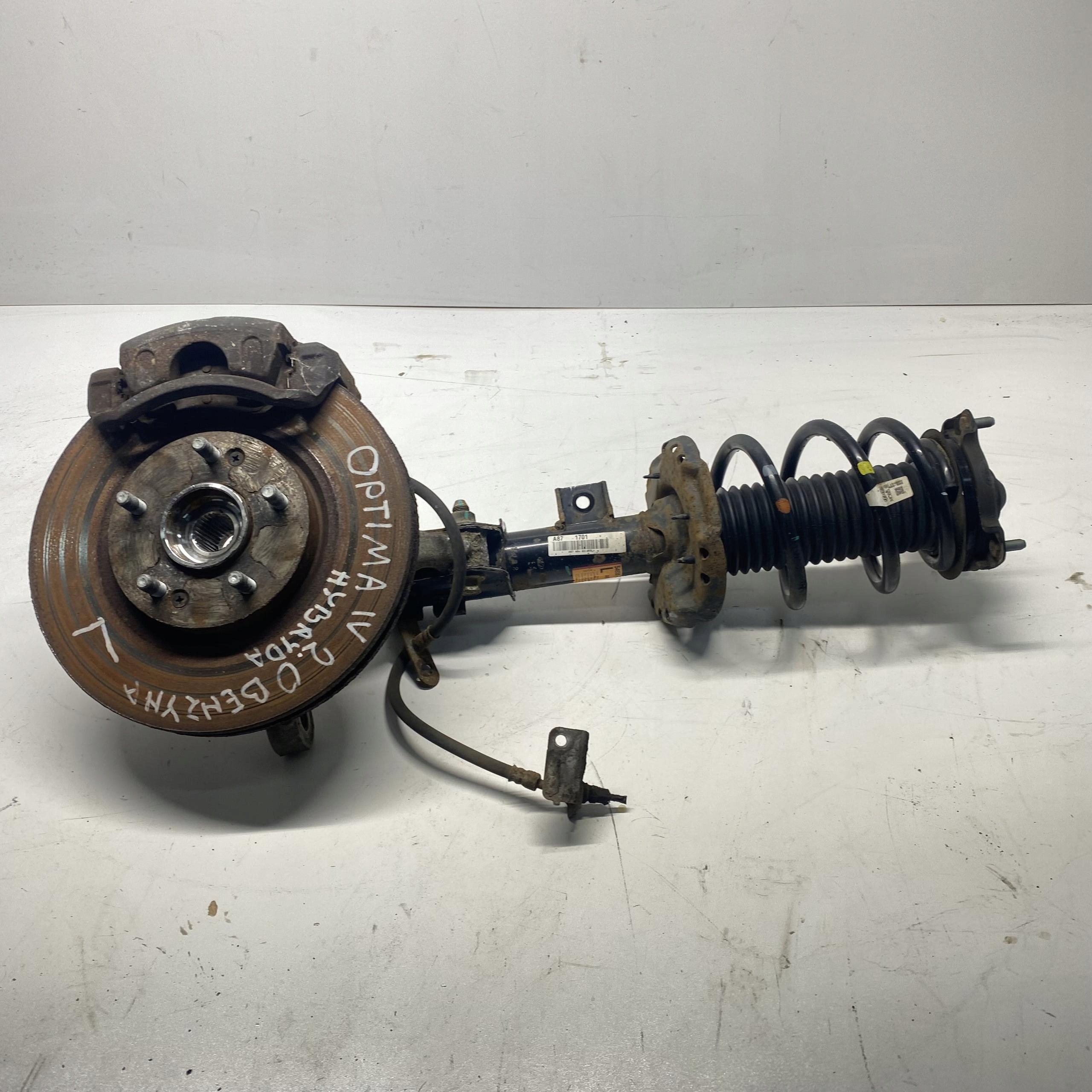McPherson left swing KIA OPTIMA IV 2.0 HYBRYDA aluminium