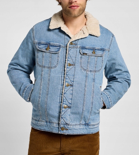 Džínová bunda Katana Lee Sherpa Jacket 112355556 Fallout vel. M
