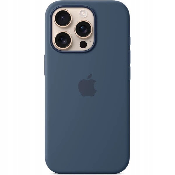 iPhone 16 Pro Max Silicone Case with Ms Denim